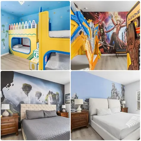 4Br Themed Home W Resort Pool Near Disney